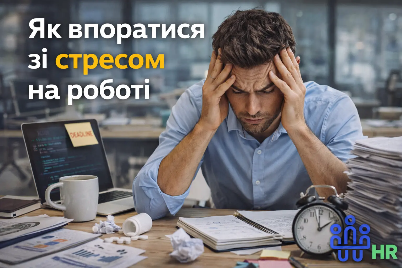 Як впоратися зі стресом на роботі - Про HR