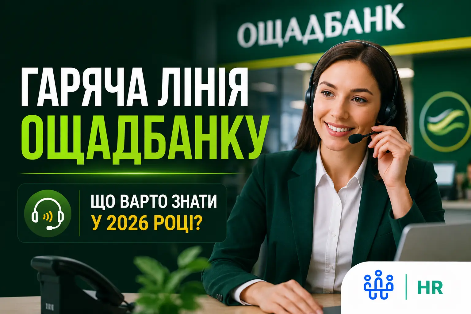 Гаряча лінія Ощадбанку: номери телефонів та як ефективно зателефонувати у 2026 році - Про HR