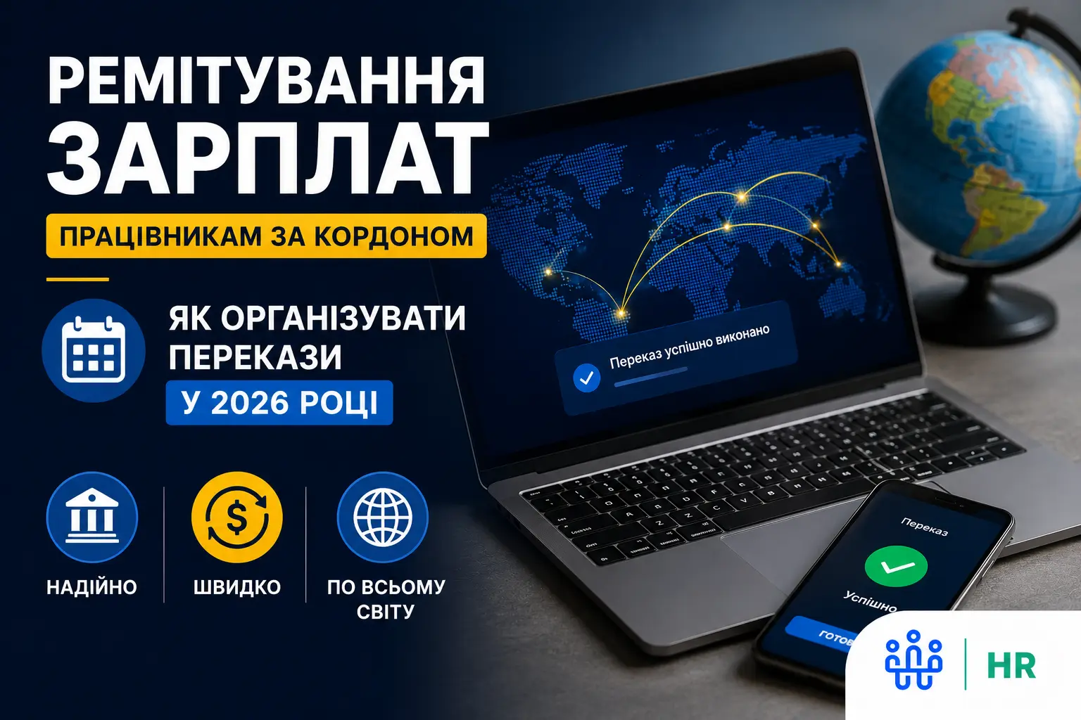 Ремітування зарплат працівникам за кордоном - Про HR