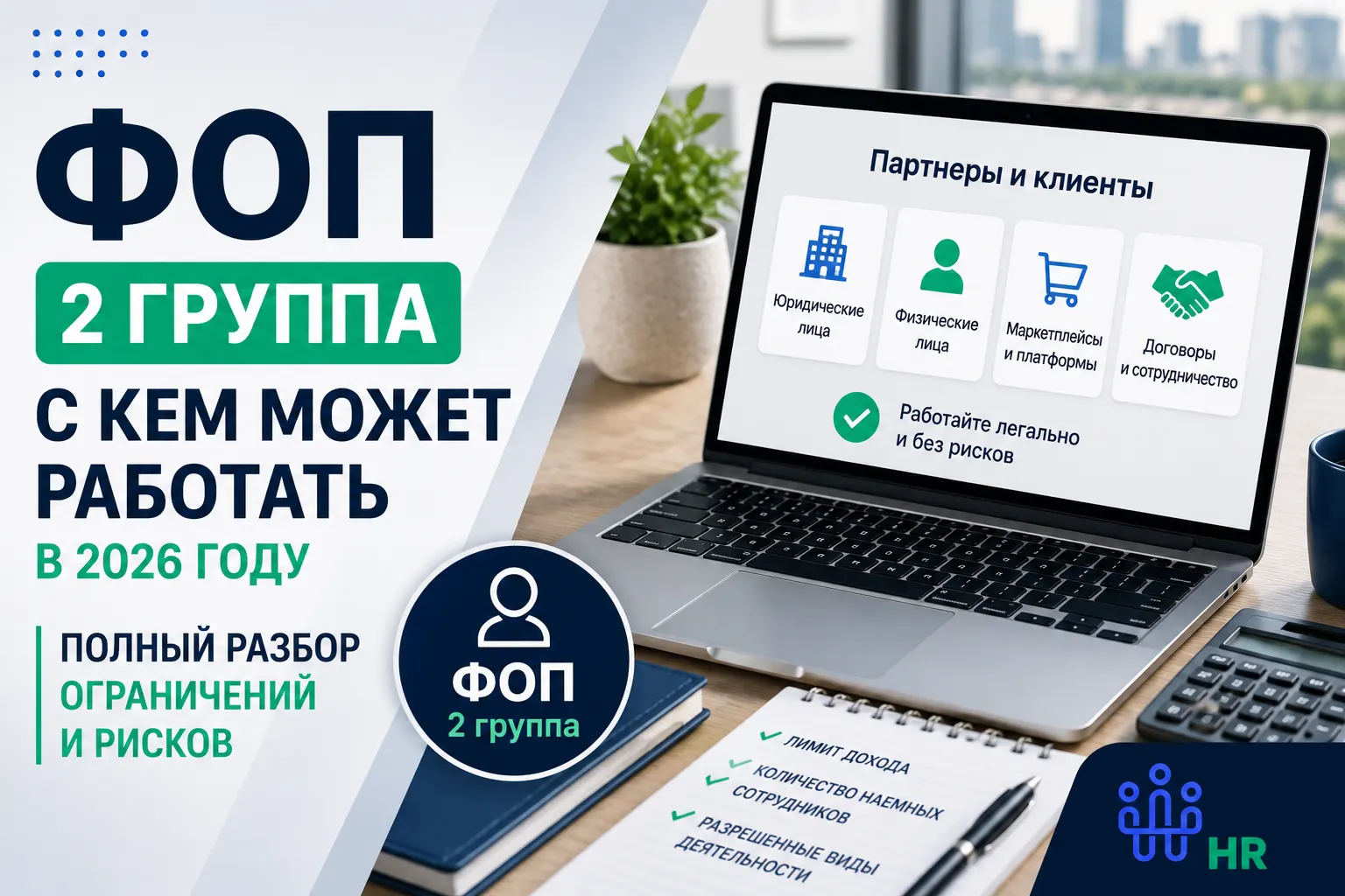 ФЛП 2-й группы: с кем можно работать в 2026 году — полный разбор ограничений и рисков - Про HR