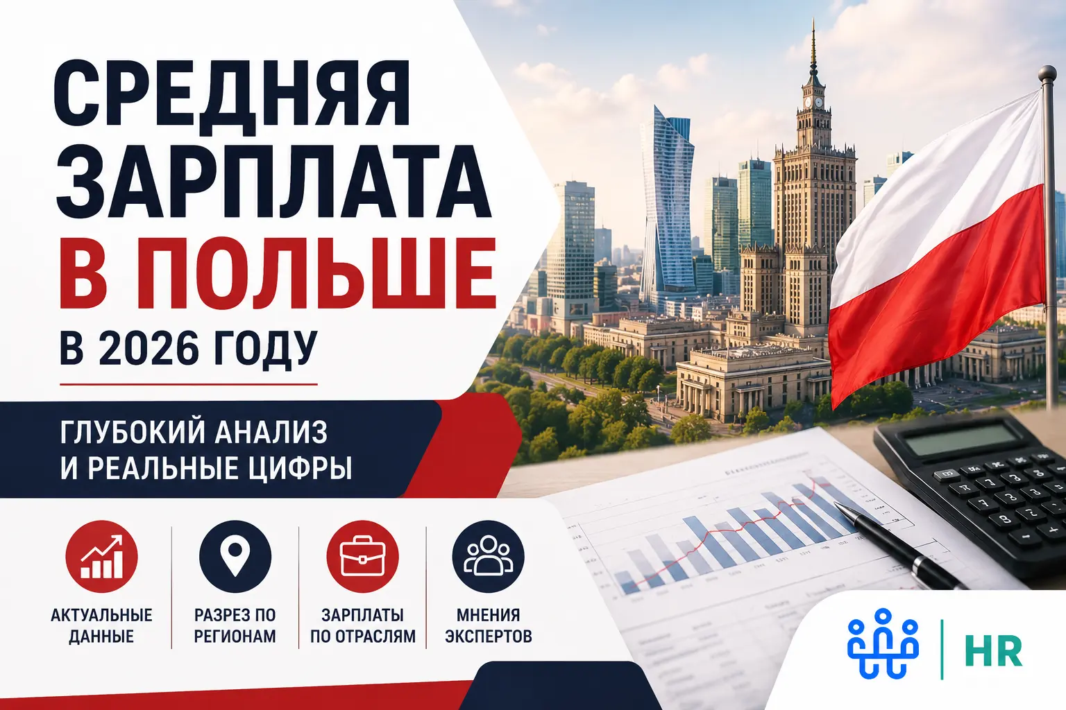 Средняя зарплата в Польше в 2026 году: подробный анализ и реальные цифры - Про HR