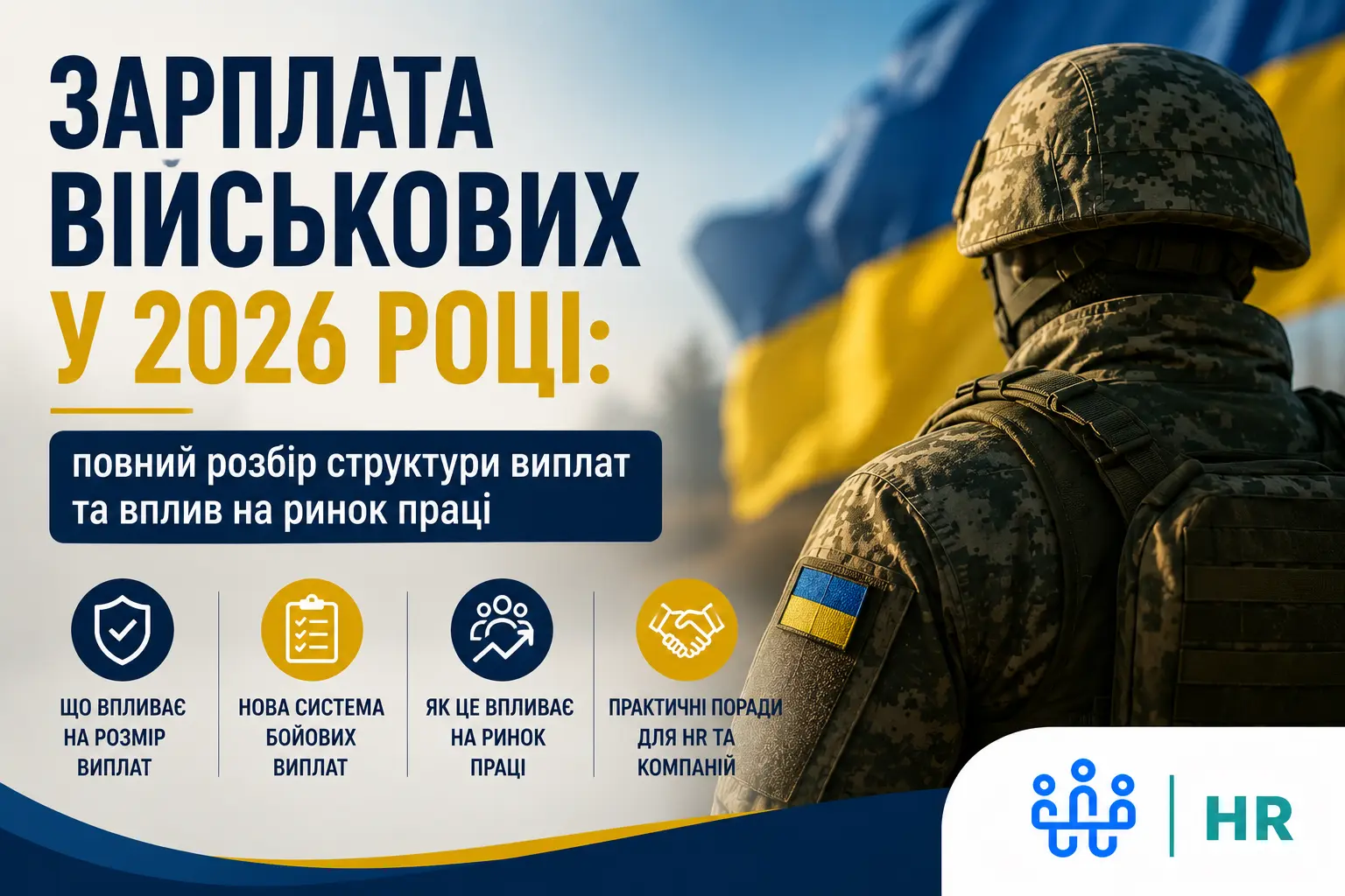 Зарплата військових у 2026 році: повний розбір структури виплат та вплив на ринок праці - Про HR
